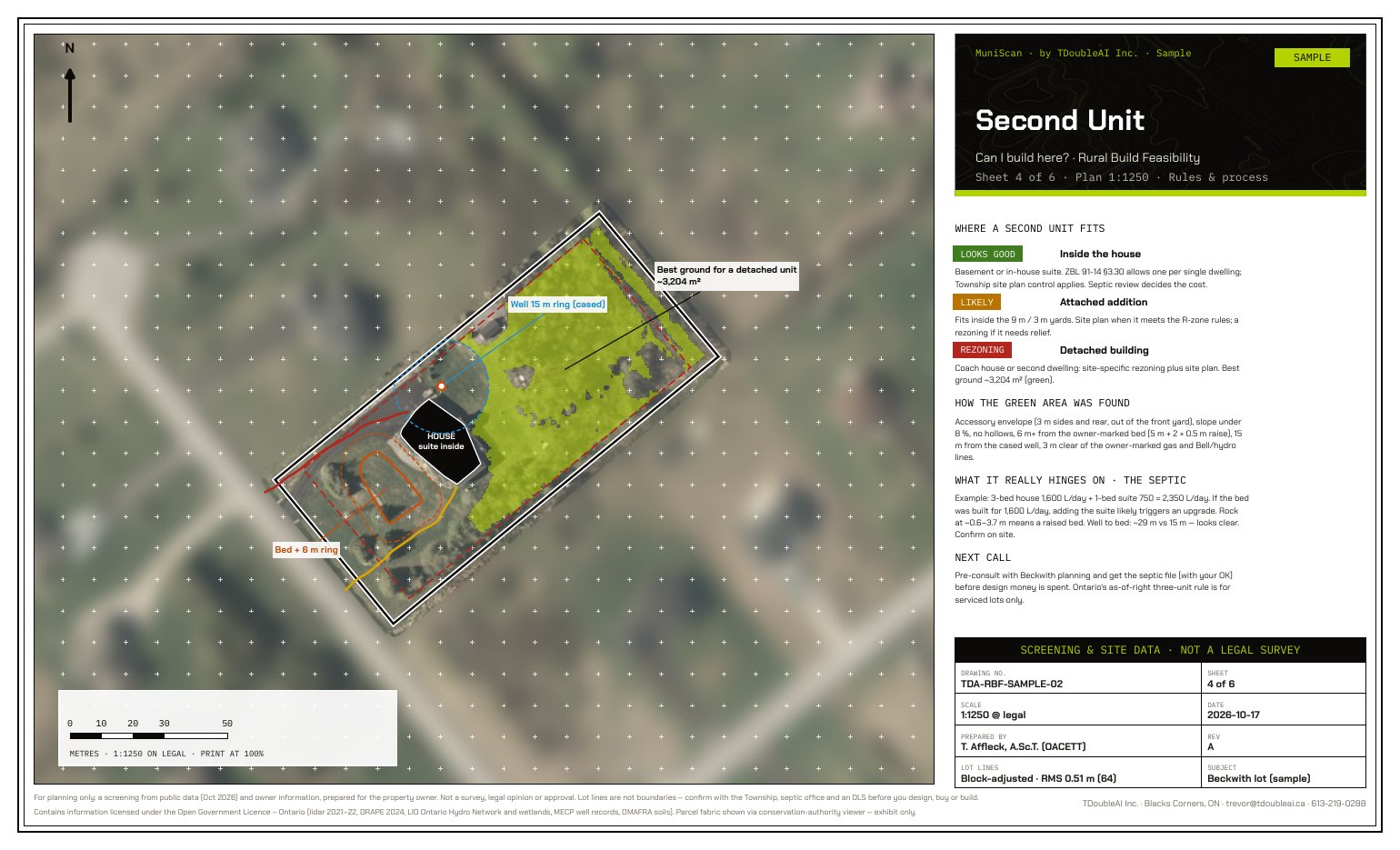 Sheet 4 of 6, Second Unit